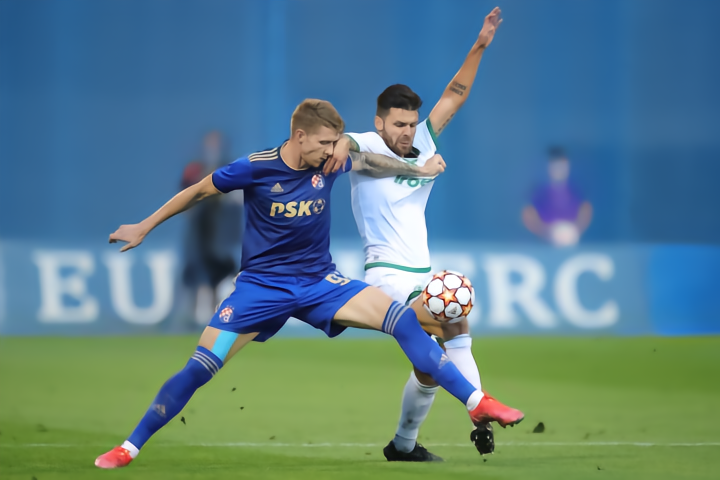 欧冠资格首回合萨格勒布迪纳摩20奥莫尼亚马耶尔传射