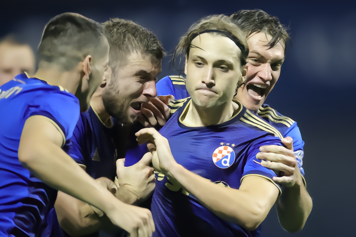 欧冠资格首回合萨格勒布迪纳摩20奥莫尼亚马耶尔传射