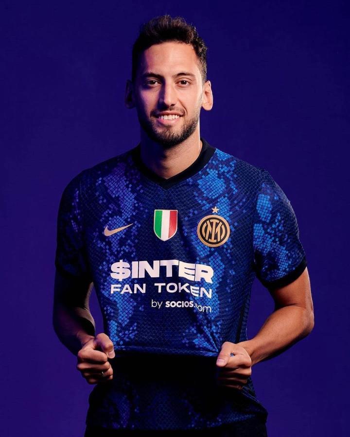 蛇精灵 | 国际米兰21/22赛季主场球衣|国际米兰|懂球帝