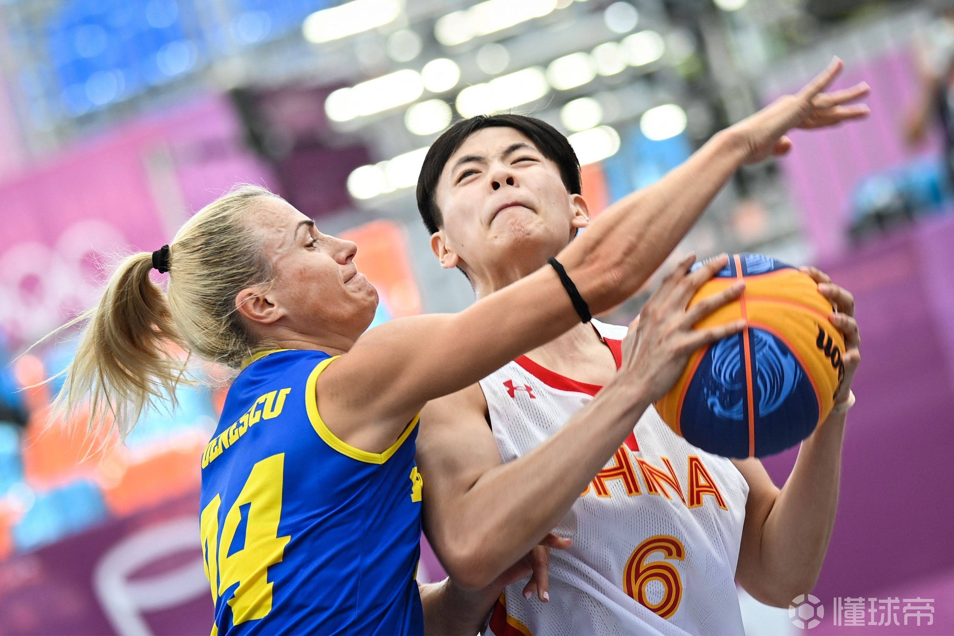 奥运女篮3v3小组赛中国2110罗马尼亚获首胜杨舒予6分