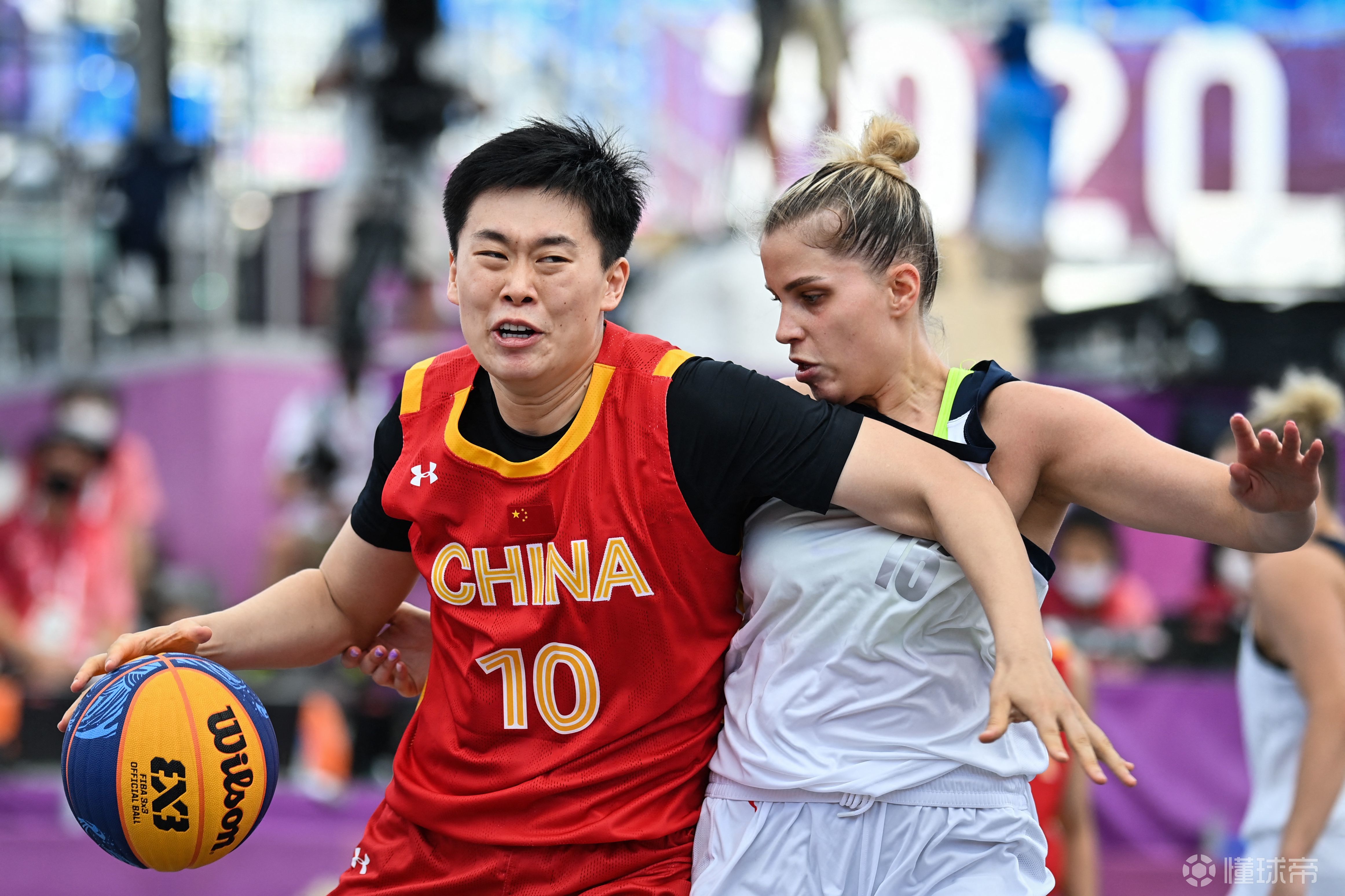 奥运女篮3v3小组赛中国919不敌俄罗斯万济圆4分