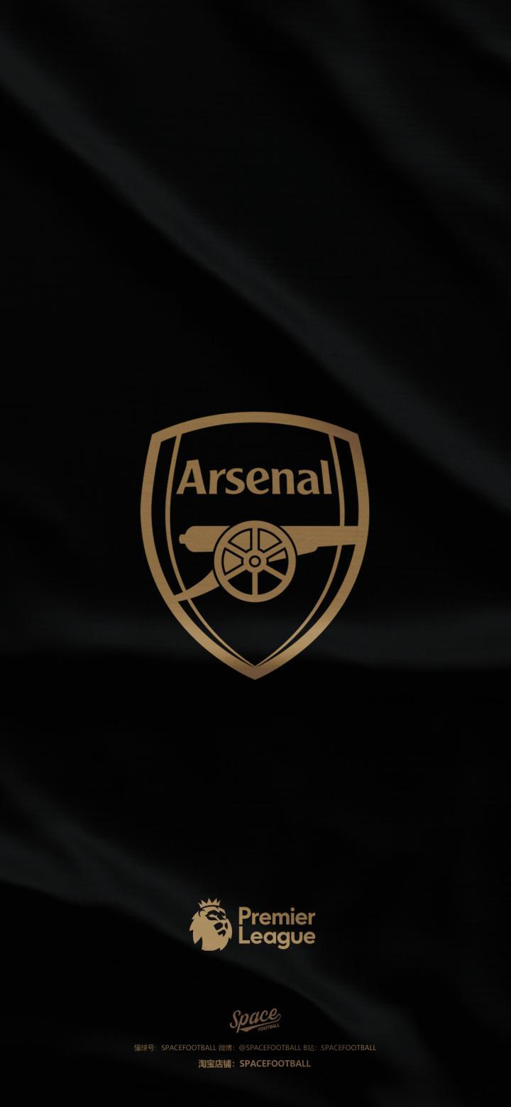 英超////黑金队徽壁纸designed.
