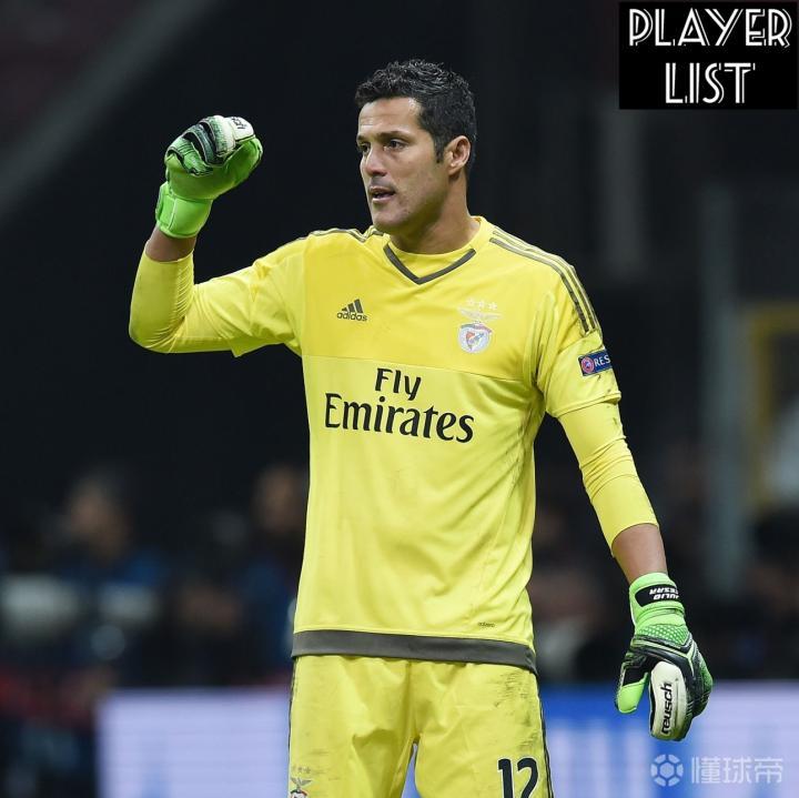 20152016赛季的本菲卡门将1埃德森