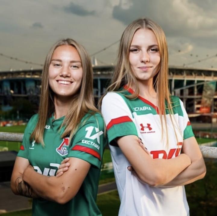 可爱的俄罗斯女足小姐姐[我喜欢]