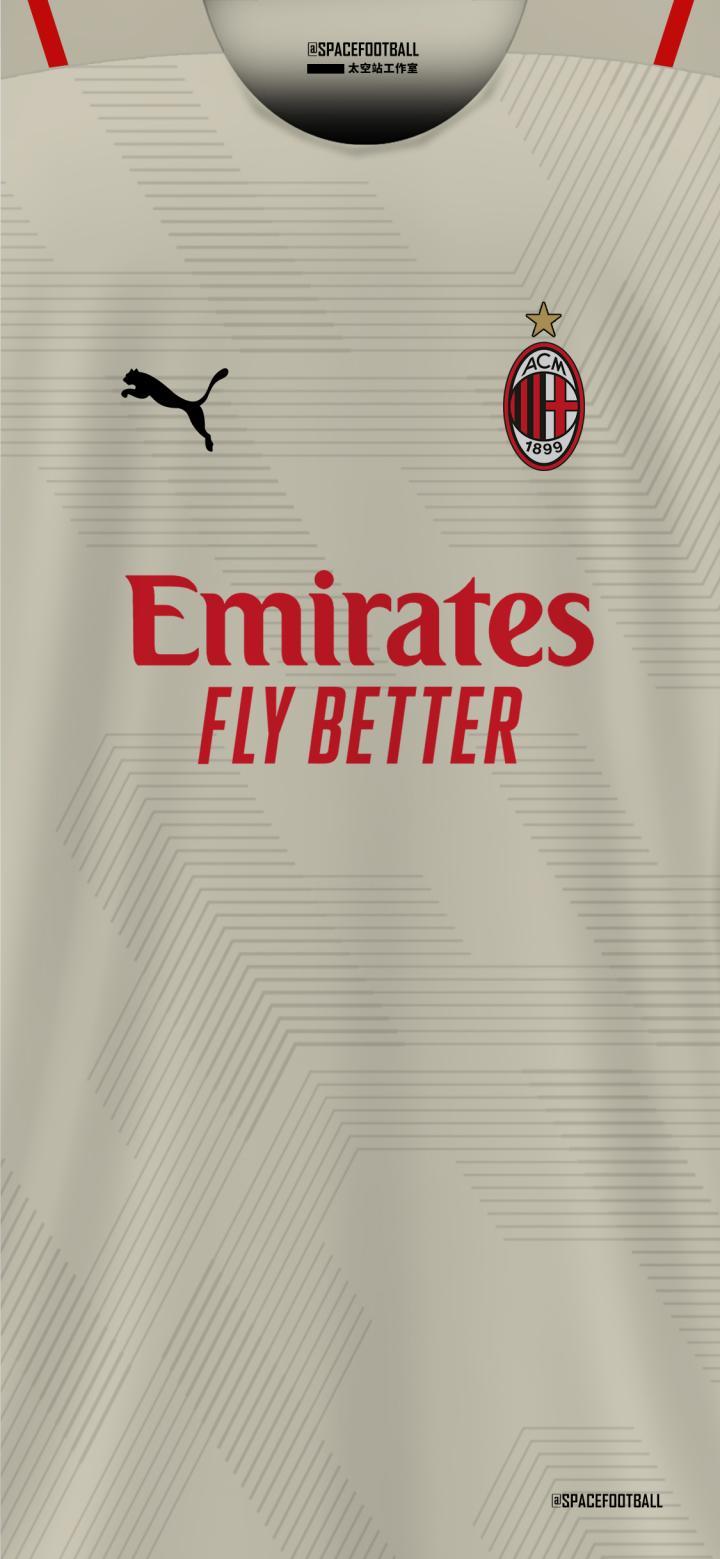 ac米兰2021/22赛季客场球衣印号壁纸des.