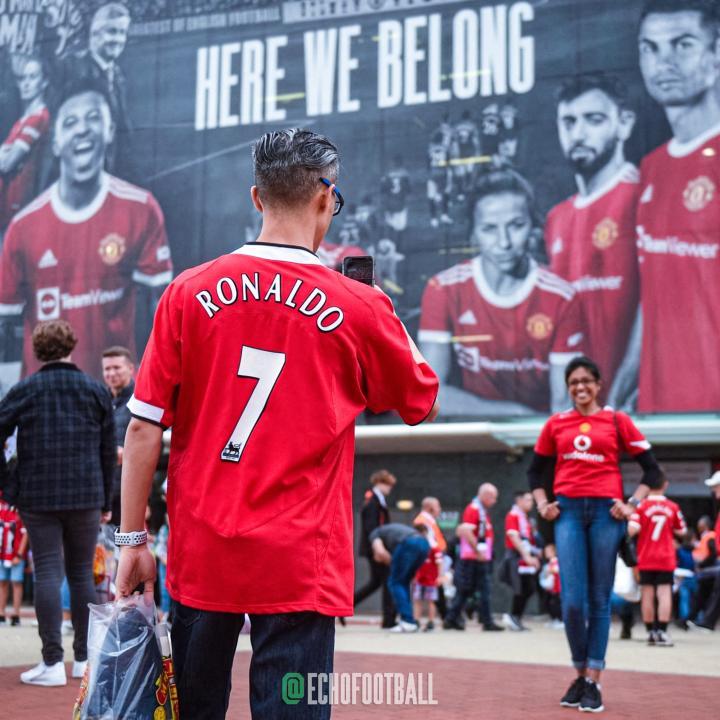 老特拉福德球场属于7号的一天.