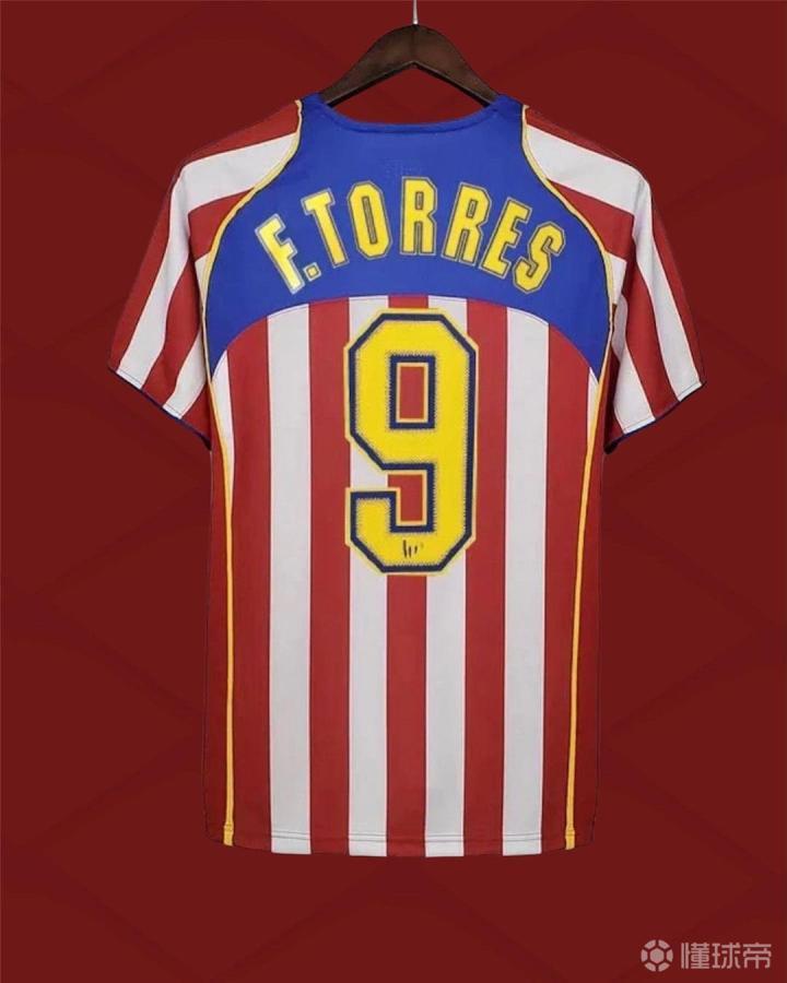 04-05赛季,马德里竞技主场球衣,你有印象吗?