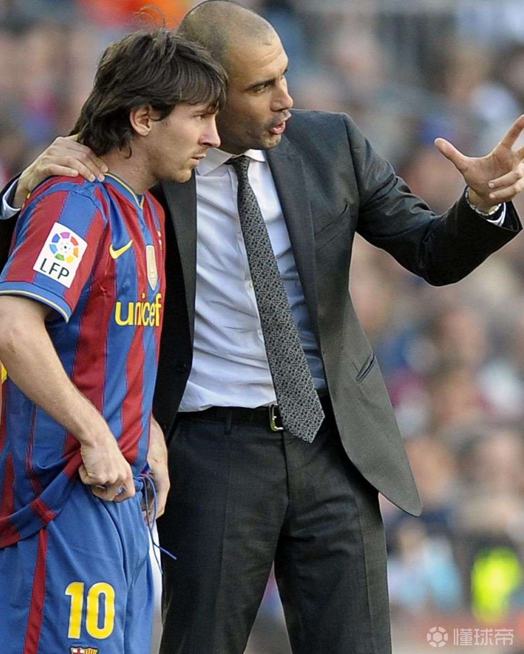 瓜迪奥拉与梅西的师徒情