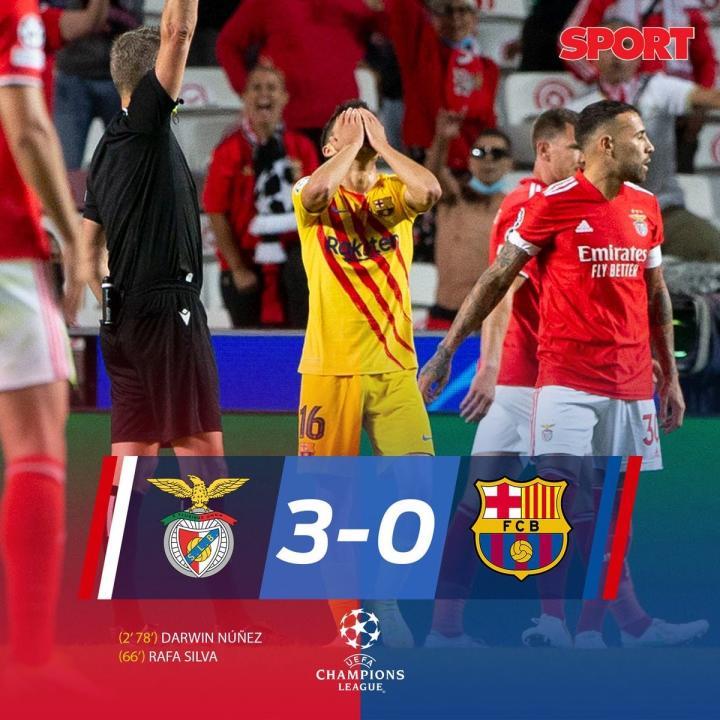 本菲卡|巴塞罗那|拉法-席尔瓦|埃里克-加西亚|努涅斯|懂球帝