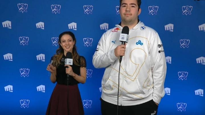 lol赛事官方整活:c9每赢一次,fudge就变得更大一点