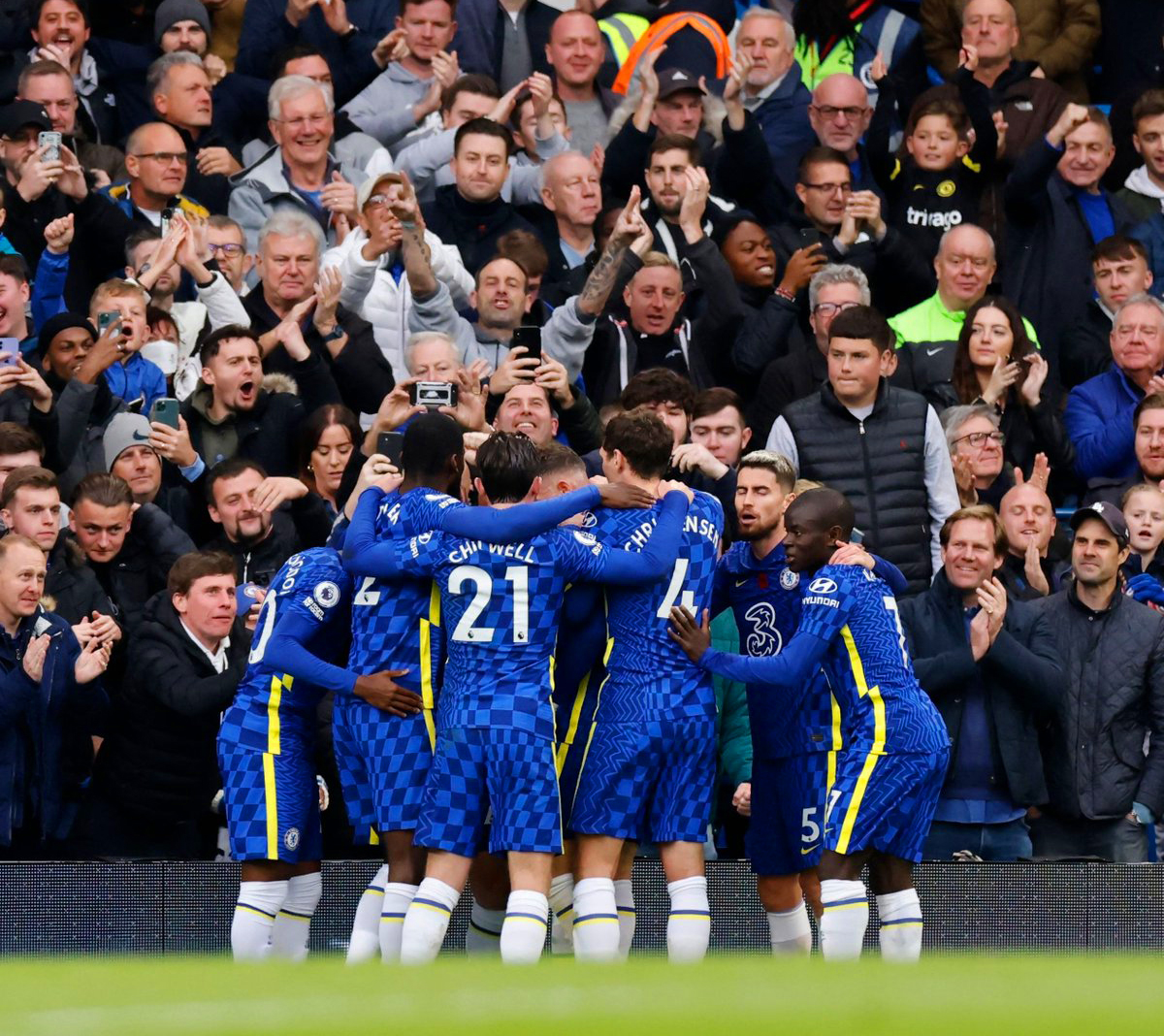 伦敦荣耀蓝狮军团切尔西2122赛季主场球迷版球衣