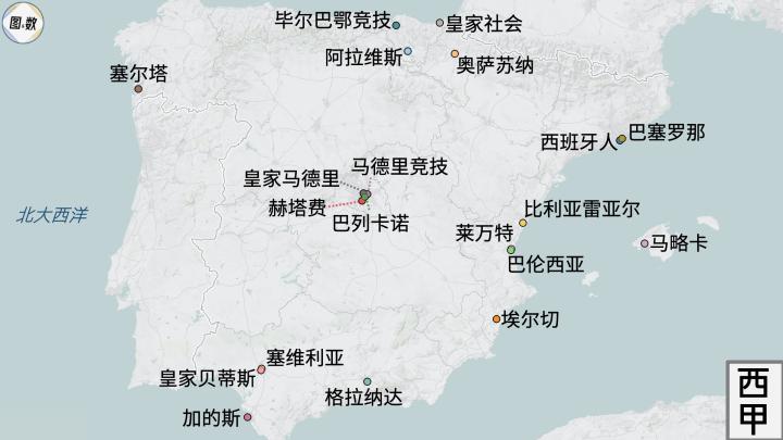 2122赛季西甲地理2马德里自治区