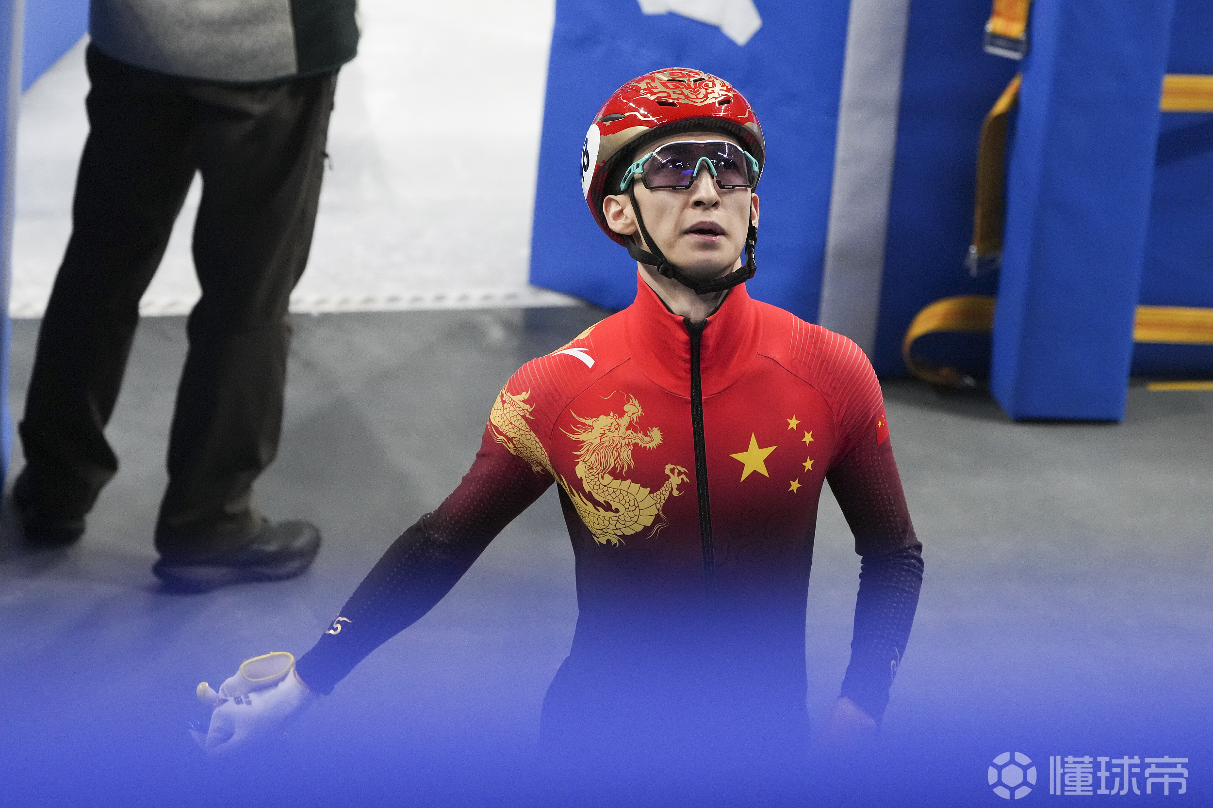 韩天宇祝福武大靖拼过就无憾一定要平安归来