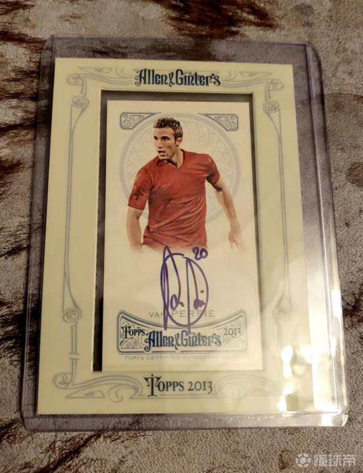 收的几张范佩西很遗憾错过了小真金11传奇签字