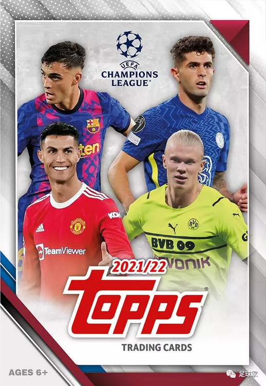 topps球星卡欧冠全明星新秀首个新秀限定卡盒重磅登场