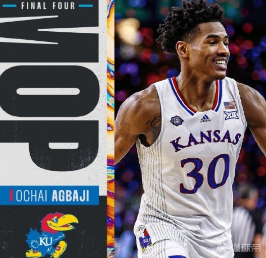 ncaa总决赛mop堪萨斯大学球员阿巴基