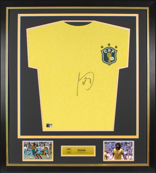 icons官方上架苏格拉底保罗加斯科因亲签装裱球衣