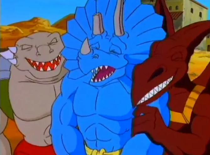 剑背龙,霸天龙,飞天龙和三角龙,食草龙战队;,黄鼠龙和猛禽烈焰龙,暴