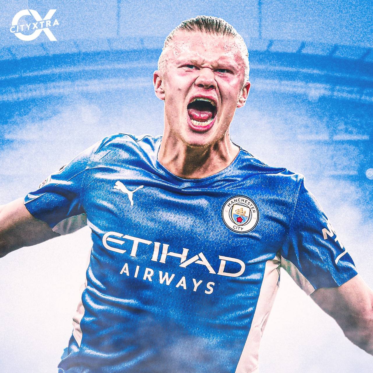 曼城下赛季新人前锋哈兰德图片大全流量警告