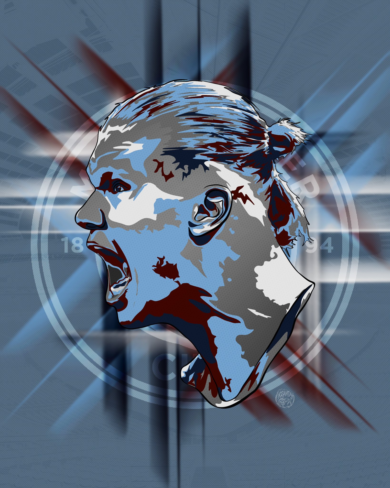 曼城下赛季新人前锋哈兰德图片大全流量警告