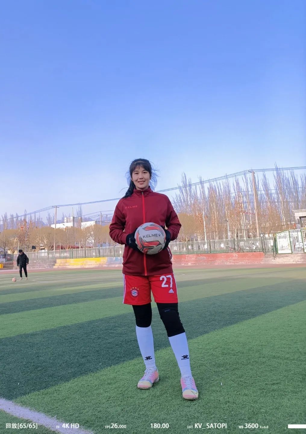 足球女孩丨祖丽皮努尔吐尔共江做好自己无问西东