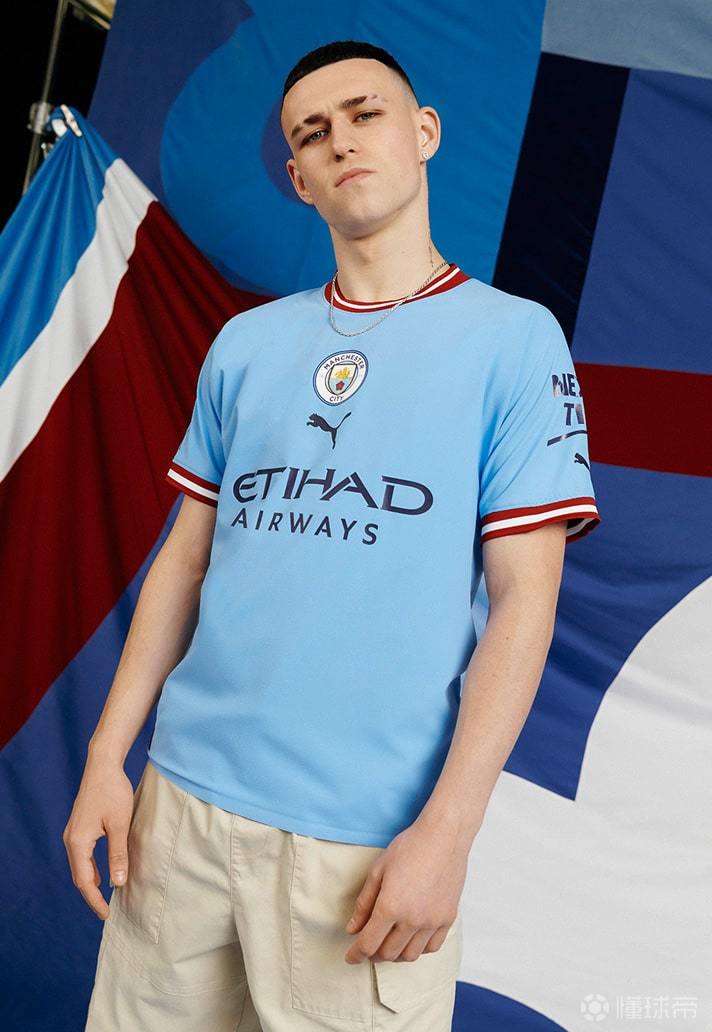 pumax曼城202223赛季主场球衣发布