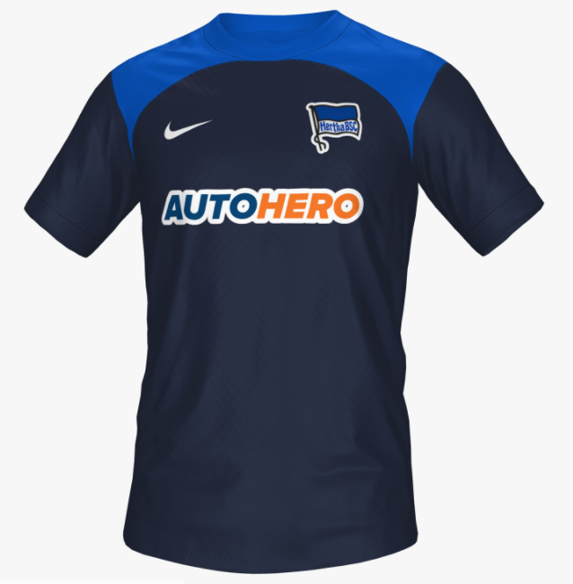 柏林赫塔202223赛季主客球衣