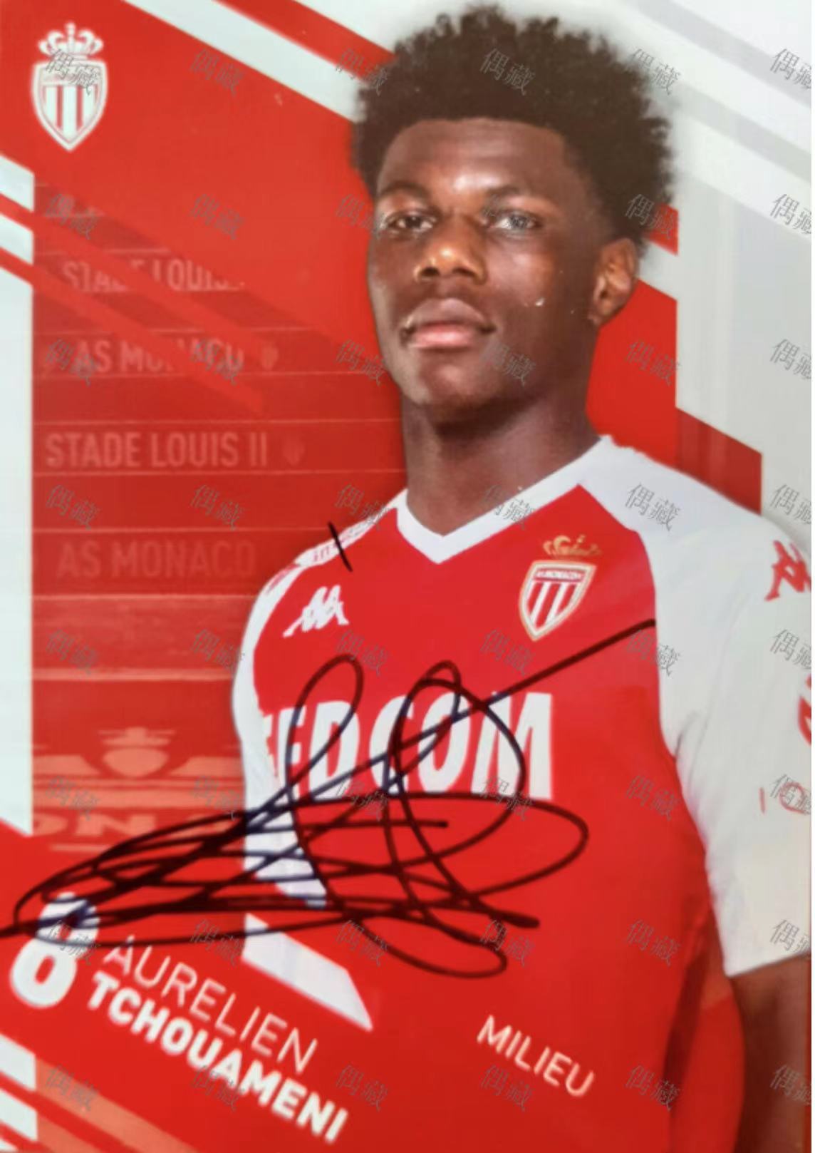 下树了皇马新援琼阿梅尼签名官方卡你见过吗