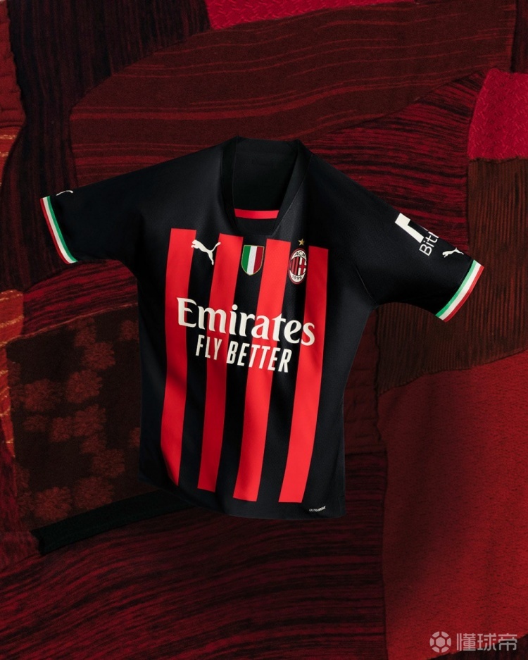 pumaxac米兰202223赛季主场球衣发布