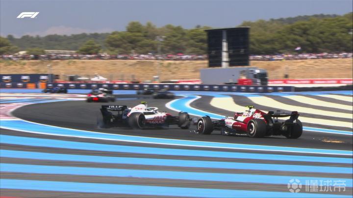 F1法国站正赛:维斯塔潘夺冠,乐扣退赛,周冠宇比赛末尾退赛