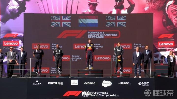 F1法国站正赛:维斯塔潘夺冠,乐扣退赛,周冠宇比赛末尾退赛